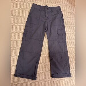 BDG Dark Gray/ Blue BDG Relaxed‑Fit Cargo Pants- Size M